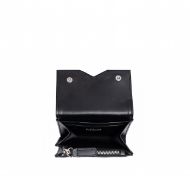 Picture of REPLAY WOMEN'S FLAP WALLET WITH DIAMOND LOGO IN BLACK 2