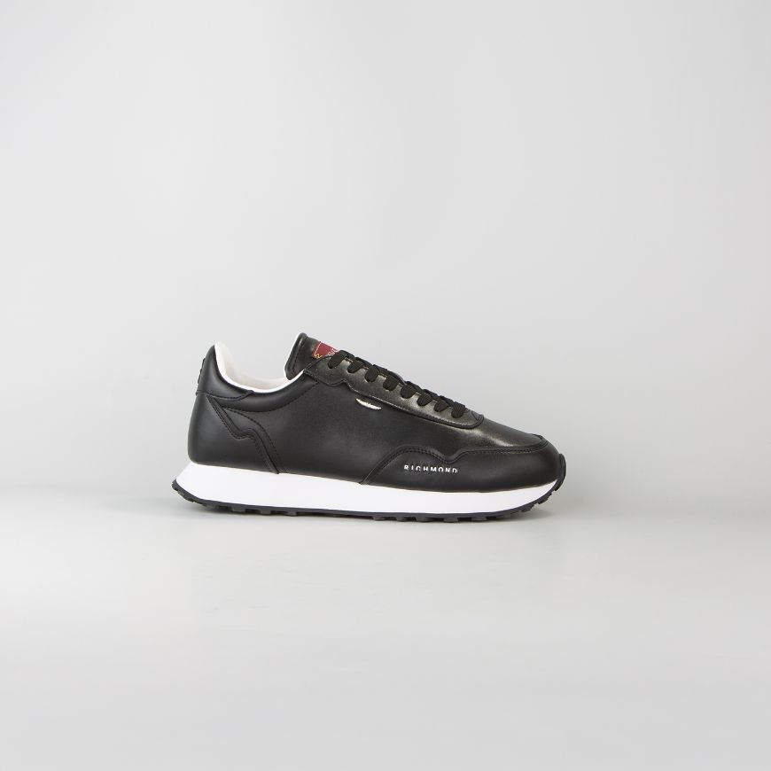 Снимка на JOHN RICHMOND МЪЖКИ ОБУВКИ SUKAJAN LEATHER SNEAKERS WITH METAL X WING - ЧЕРНО