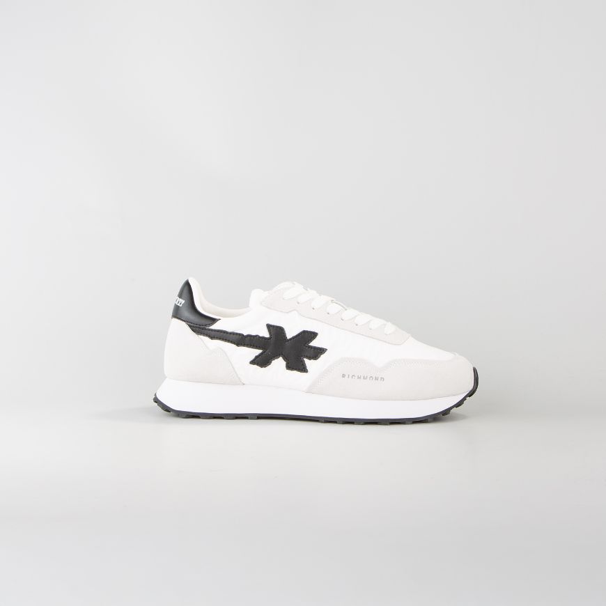 Снимка на JOHN RICHMOND МЪЖКИ ОБУВКИ SUKAJAN MIXED LEATHER SNEAKERS - БЯЛО/ЧЕРНО