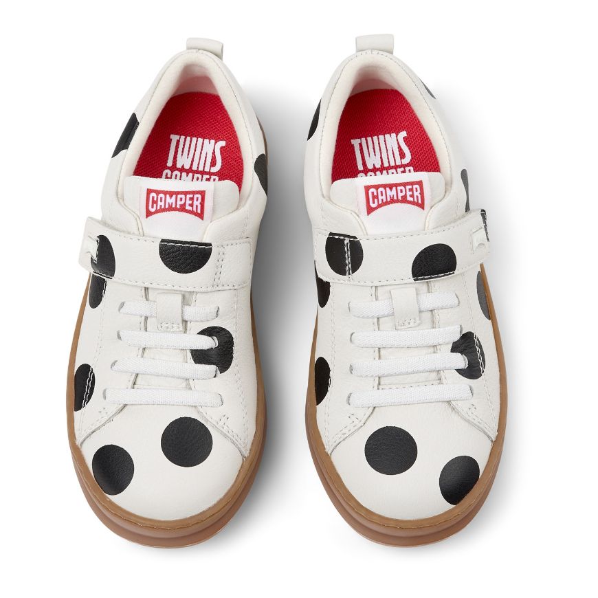 Снимка на CAMPER ДЕТСКИ КОЖЕНИ СПОРТНИ ОБУВКИ RUNNER FOUR TWINS В КОМБИНАЦИЯ