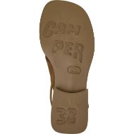 Picture of CAMPER WOMEN'S X-STRAP SANDAL DANA IN BROWN 5