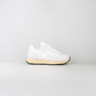 Picture of JOHN RICHMOND WOMEN'S SUKAJAN MIXED LEATHER SNEAKERS WITH RICH PRINT AND STRASS - WHITE 3