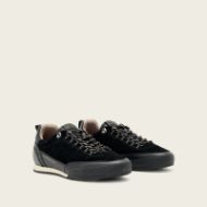 Picture of ALLSAINTS MEN'S HARRI OD LOW TOP TRAINERS IN BLACK 2