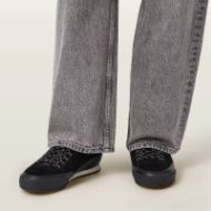 Picture of ALLSAINTS MEN'S HARRI OD LOW TOP TRAINERS IN BLACK 6