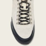 Picture of ALLSAINTS MEN'S HARRI OD LOW TOP TRAINERS IN CHALK WHITE/BLACK 5