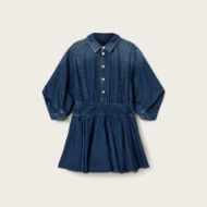 Picture of ALLSAINTS WOMEN'S ARLO DENIM DRESS IN MID INDIGO 6