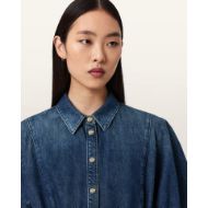 Picture of ALLSAINTS WOMEN'S ARLO DENIM DRESS IN MID INDIGO 3