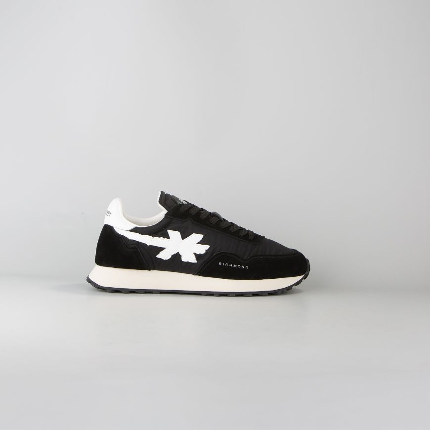 Снимка на JOHN RICHMOND МЪЖКИ ОБУВКИ SUKAJAN MIXED LEATHER SNEAKERS - ЧЕРНО/БЯЛО