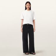 Picture of ALLSAINTS WOMEN'S FUSE OVERSIZED ETTA T-SHIRT IN OPTIC WHITE 7