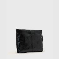 Picture of ALLSAINTS WOMEN'S JEAN REY LEATHER POUCH IN BLACK 2