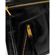Picture of ALLSAINTS WOMEN'S JEAN REY LEATHER POUCH IN BLACK 3