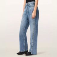 Снимка на ALLSAINTS ДАМСКИ ДЕНИМ FRANKIE STUD JEANS В СИНЬО 4