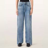 Снимка на ALLSAINTS ДАМСКИ ДЕНИМ FRANKIE STUD JEANS В СИНЬО 1