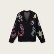 Picture of ALLSAINTS WOMEN'S HESTER CARDIGAN IN BLACK 6