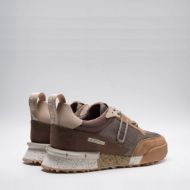 Picture of REPLAY MEN'S FIELD JUPITER ENGINEREED LEATHER SNEAKERS IN TAUPE 3
