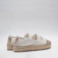 Picture of REPLAY WOMEN'S NASH TONAL SLIP ON ESPADRILLES IN WHITE BEIGE 3
