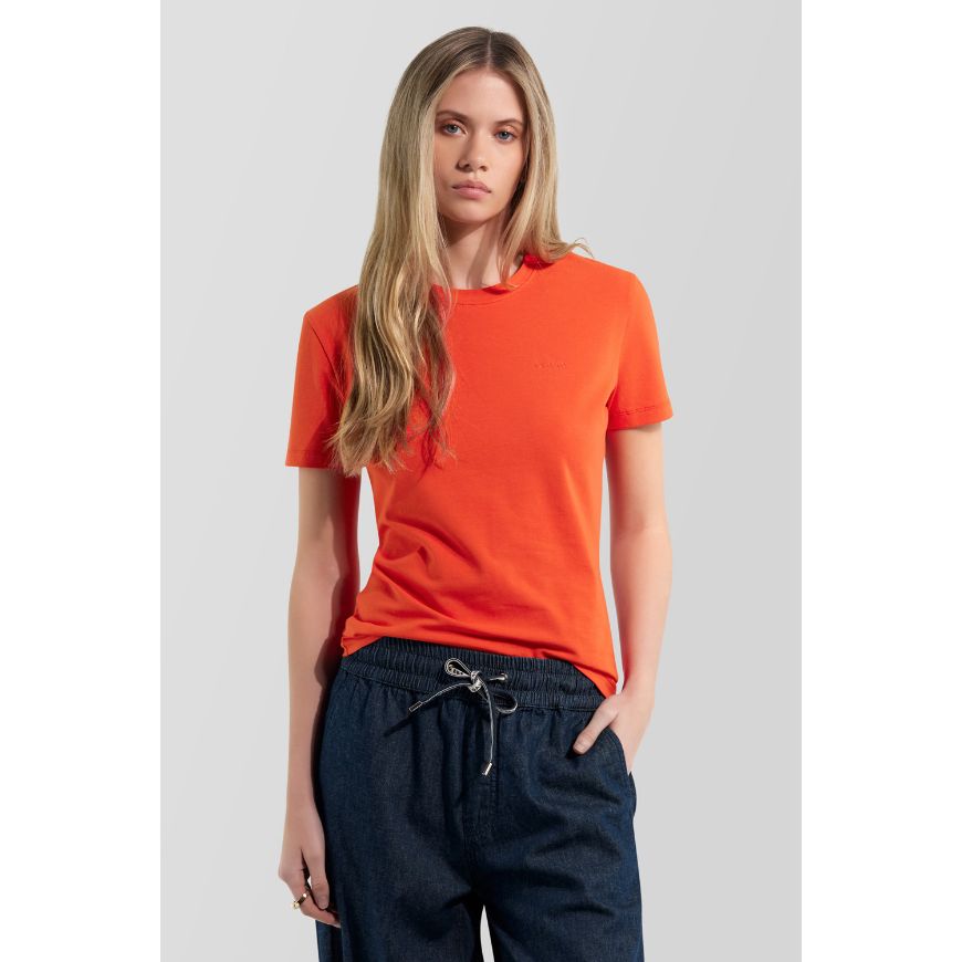 Снимка на GAS ДАМСКИ ТОП HANIKE M/C LOGO G.S. 1393 POPPY RED