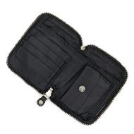 Снимка на CAMPOMAGGI ДАМСКО КОЖЕНО ПОРТМОНЕ С ЦИП TOSCA С КАПСИ И КАМЪНИ В ЧЕРНО 4