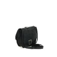 Снимка на CAMPOMAGGI ДАМСКА КОЖЕНА КРОСБОДИ ЧАНТА LINDA С КАПСИ В ЧЕРНО 3