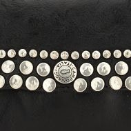 Снимка на CAMPOMAGGI ДАМСКО КОЖЕНО ПОРТМОНЕ MIRTA С КАПСИ В ЧЕРНО 5