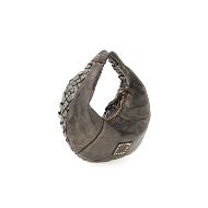 Снимка на CAMPOMAGGI ДАМСКА ЛАМИНИРАНА КОЖЕНА ЧАНТА ЗА РАМО MARISA В СИВО 4