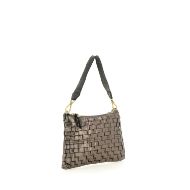 Снимка на CAMPOMAGGI ДАМСКА ЛАМИНИРАНА КОЖЕНА ЧАНТА ЗА РАМО CARLA В СИВО 2