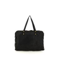 Снимка на CAMPOMAGGI ДАМСКА КОЖЕНА ШОПЪР ЧАНТА CLELIA С КАПСИ В ЧЕРНО 1