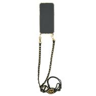 Снимка на CAMPOMAGGI ДАМСКА КОЖЕНА КАИШКА ЗА ТЕЛЕФОН С КАПСИ В ЧЕРНО 1