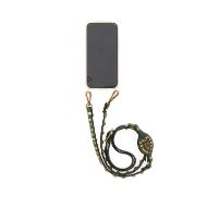 Снимка на CAMPOMAGGI ДАМСКА КОЖЕНА КАИШКА ЗА ТЕЛЕФОН С КАПСИ В ЗЕЛЕНО 1