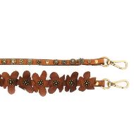 Снимка на CAMPOMAGGI ДАМСКА КОЖЕНА КАИШКА ЗА ТЕЛЕФОН С КАПСИ В КАФЯВО 3