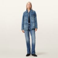 Снимка на ALLSAINTS ДАМСКО ЯКЕ BEX OVERSIZED DENIM JACKET MID INDIGO 5