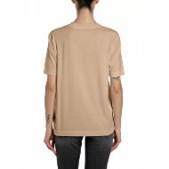 Снимка на REPLAY ДАМСКИ ТОП COTTON JERSEY TSHIRT В ПЯСЪЧНО 2