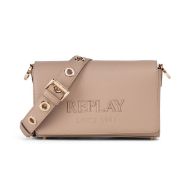 Снимка на REPLAY ДАМСКА ЧАНТА SOLID-COLOUR SHOULDER BAG В БЕЖОВО 1