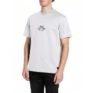 Снимка на REPLAY МЪЖКА БЛУЗА CREW-NECK T-SHIRT WITH SMALL CHEST PRINT В БЯЛО 1