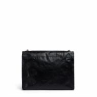 Picture of REPLAY WOMEN'S WRINKLED MEMORY PU SHOULDER BAG BLACK 4