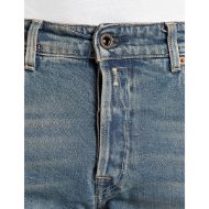 Picture of REPLAY MEN'S GROVER STRAIGHT-FIT JEANS MEDIUM BLUE RED CAST DENIM 8