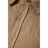 Снимка на DIRTY LAUNDRY МЪЖКА РИЗА CLASSIC LINEN SHIRT TAUPE 8