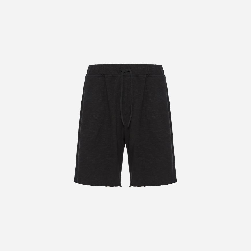 Снимка на DIRTY LAUNDRY МЪЖКИ БЕРМУДИ SWEATBERMUDA WITH RAW EDGES В ЧЕРНО