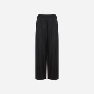Picture of DIRTY LAUNDRY WOMEN'S SATIN WIDE LEG PANTS IN BLACK 1