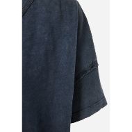 Снимка на DIRTY LAUNDRY ДАМСКИ ТОП OVERSIZED V-NECK T-SHIRT VINTAGE BLUE 3