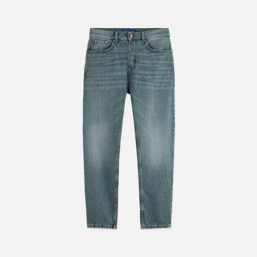 Picture of SCOTCH&SODA MEN'S THE DEAN LOOSE TAPER JEANS IN BLUE