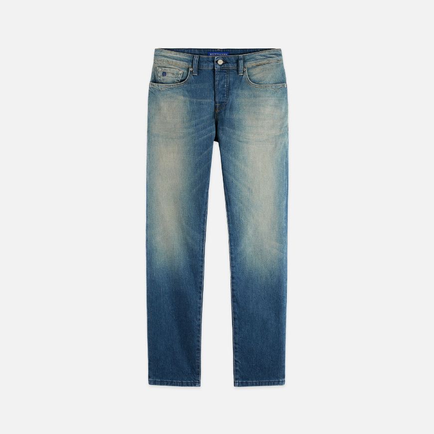 Picture of SCOTCH&SODA MEN'S RALSTON REGULAR SLIM JEANS IN BLUE
