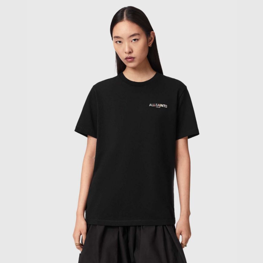 Снимка на ALLSAINTS ДАМСКИ ТОП BLAZE BOYFRIEND T-SHIRT В ЧЕРНО