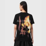 Снимка на ALLSAINTS ДАМСКИ ТОП BLAZE BOYFRIEND T-SHIRT В ЧЕРНО 2