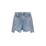 Picture of ALLSAINTS WOMEN'S FRANKIE STUD SHORTS IN VINTAGE INDIGO 6