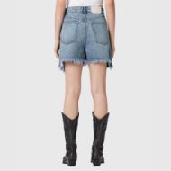 Picture of ALLSAINTS WOMEN'S FRANKIE STUD SHORTS IN VINTAGE INDIGO 2