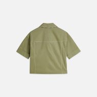 Picture of SCOTCH&SODA WOMEN'S UTILITY SHORT SLEEVE SHIRT IN GREEN 2