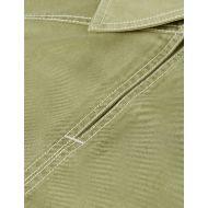 Picture of SCOTCH&SODA WOMEN'S UTILITY SHORT SLEEVE SHIRT IN GREEN 3