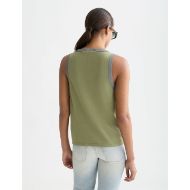 Снимка на SCOTCH&SODA ДАМСКИ ТОП STRIPE TRIM RELAXED KNITTED VEST В ЗЕЛЕНО 5