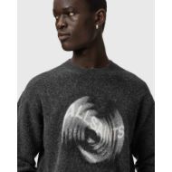 Снимка на ALLSAINTS МЪЖКИ ПУЛОВЕР SPINNIN CREW NECK JUMPER В ЧЕРНО 3